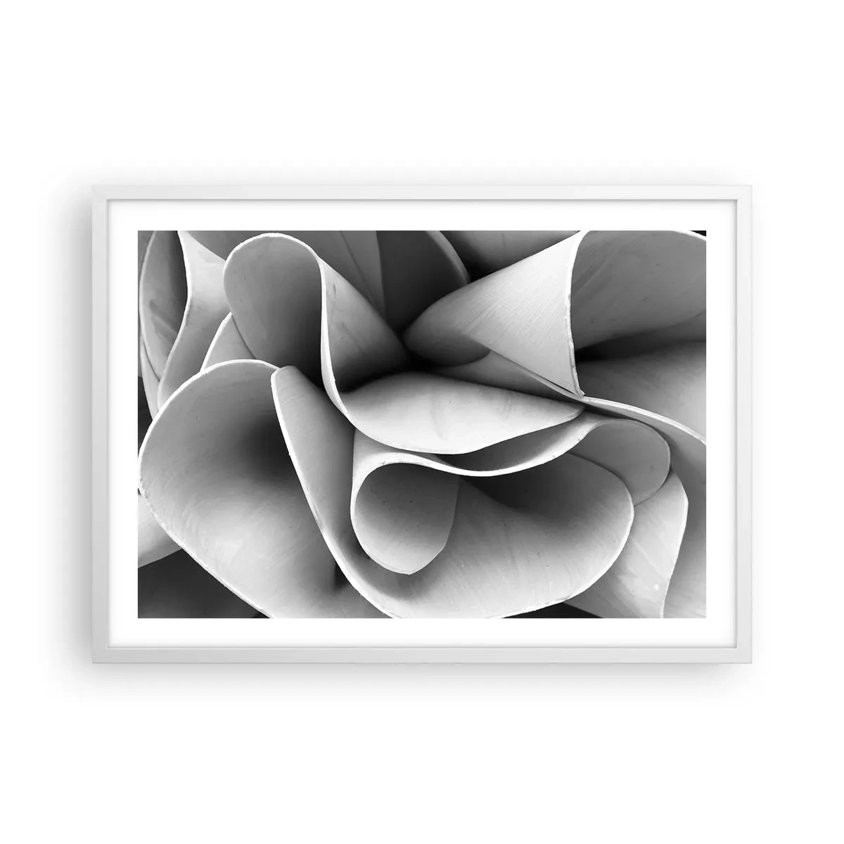 Póster en marco blanco - Sucede en el espacio - 70x50 cm