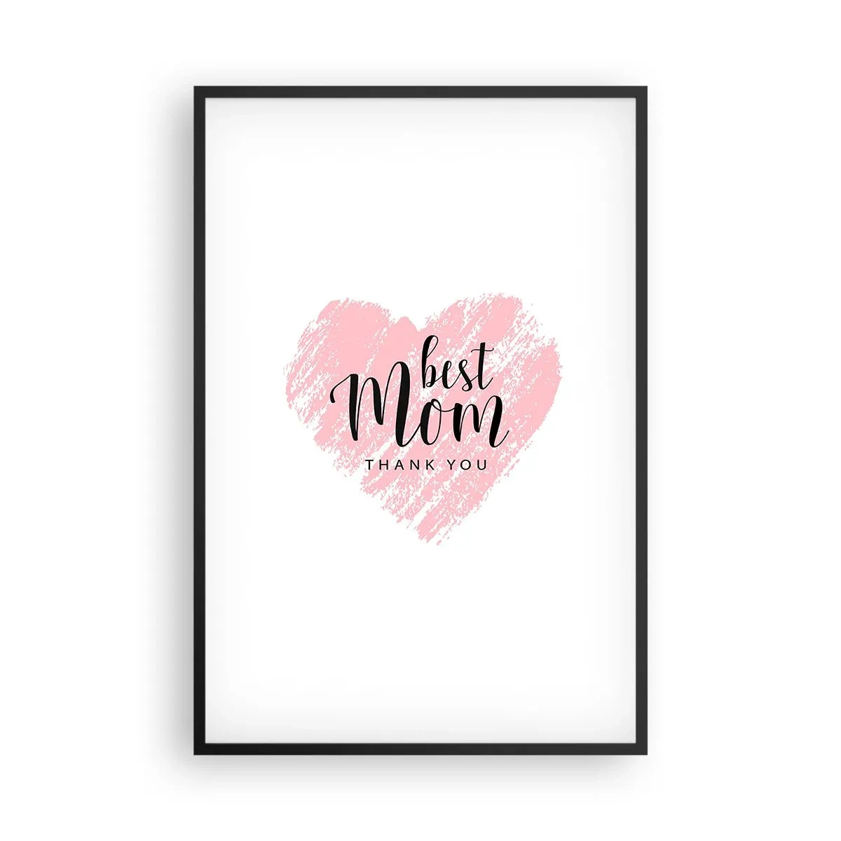 Póster en marco negro - En cualquier momento de tu vida - 61x91 cm