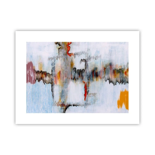 Póster - Abstracto sobre el agua - 40x30 cm