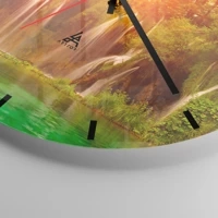 Esfera sin numeración, con rayas