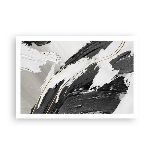 Póster - Abstracción con estilo - 91x61 cm