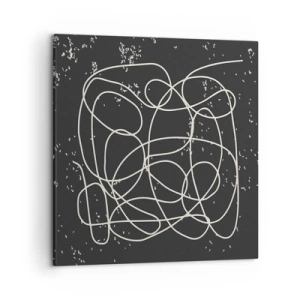 Cuadro sobre lienzo - Impresión de Imagen - Pensamientos errantes - 50x50 cm