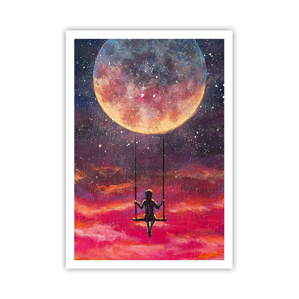 Póster - Disfrutar de las nubes - 70x100 cm