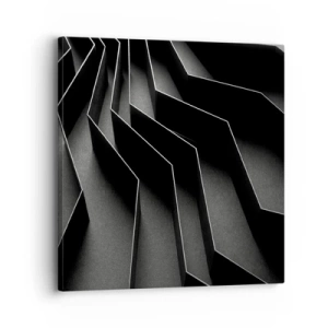 Cuadro sobre lienzo - Impresión de Imagen - Orden espacial - 30x30 cm