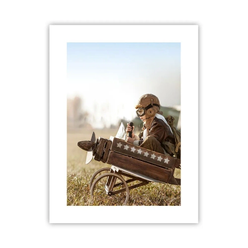 Póster - Despegue hacia un sueño - 30x40 cm