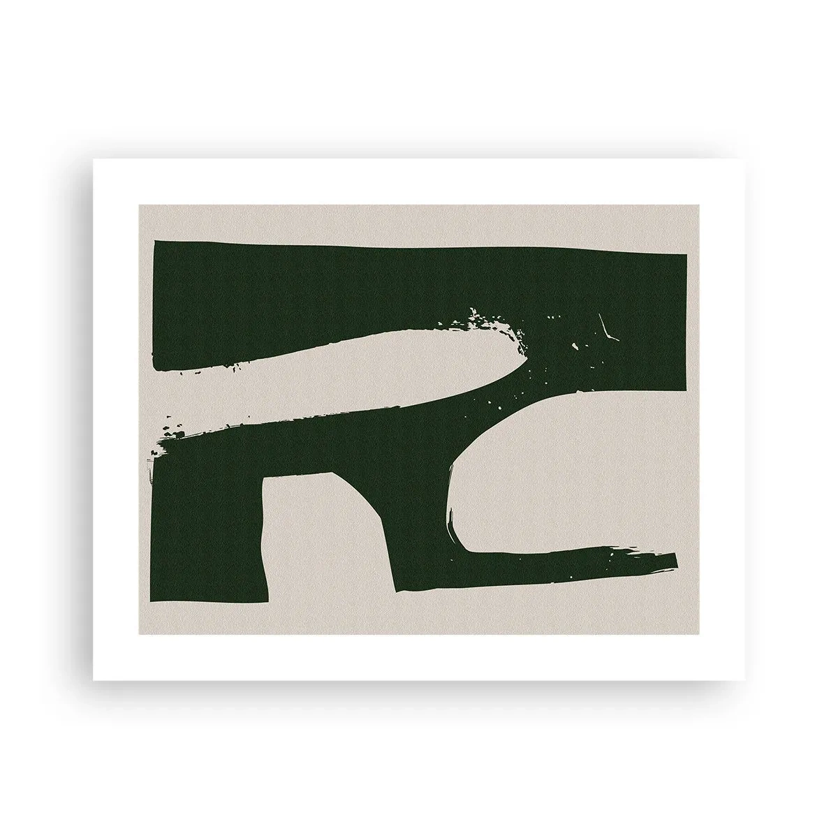 Póster - Bahías de blanco - 50x40 cm