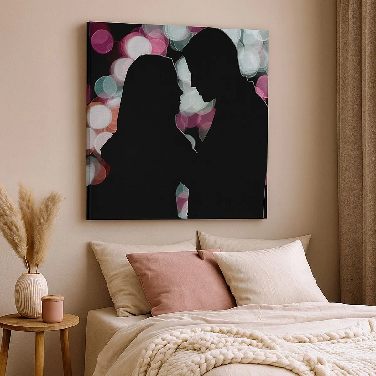 Cuadro sobre lienzo - Impresión de Imagen - ¡Sí! - 30x30 cm