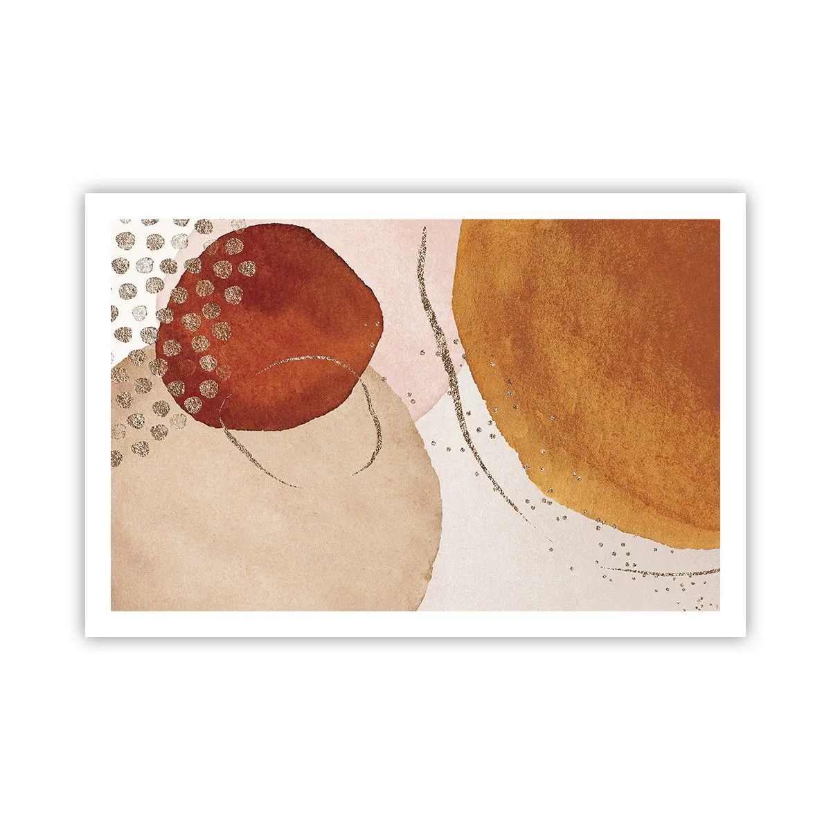 Póster - Movimiento abstracto - 91x61 cm