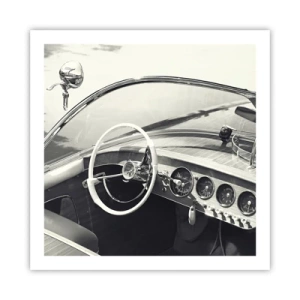 Póster - Tiempo para los ricos - 60x60 cm