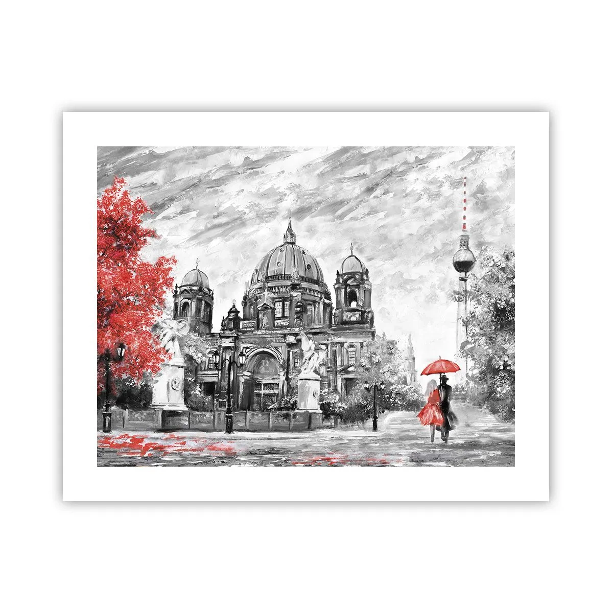 Póster - Reunión en Berlín - 50x40 cm