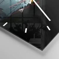 Esfera sin numeración, con rayas