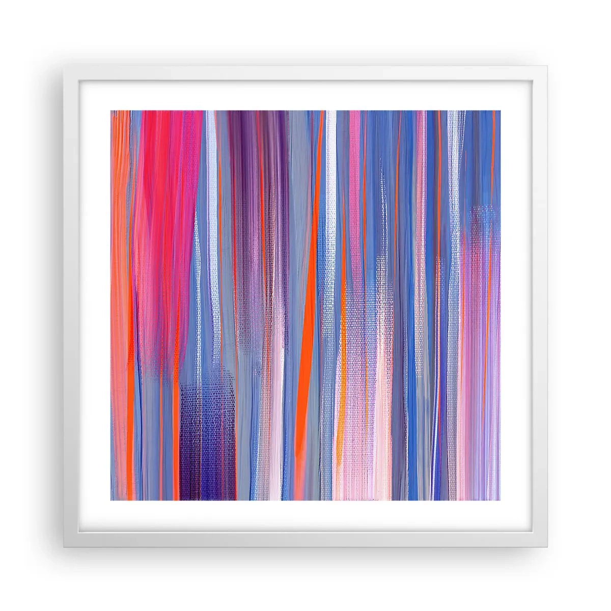 Póster en marco blanco - Ascensión - 50x50 cm