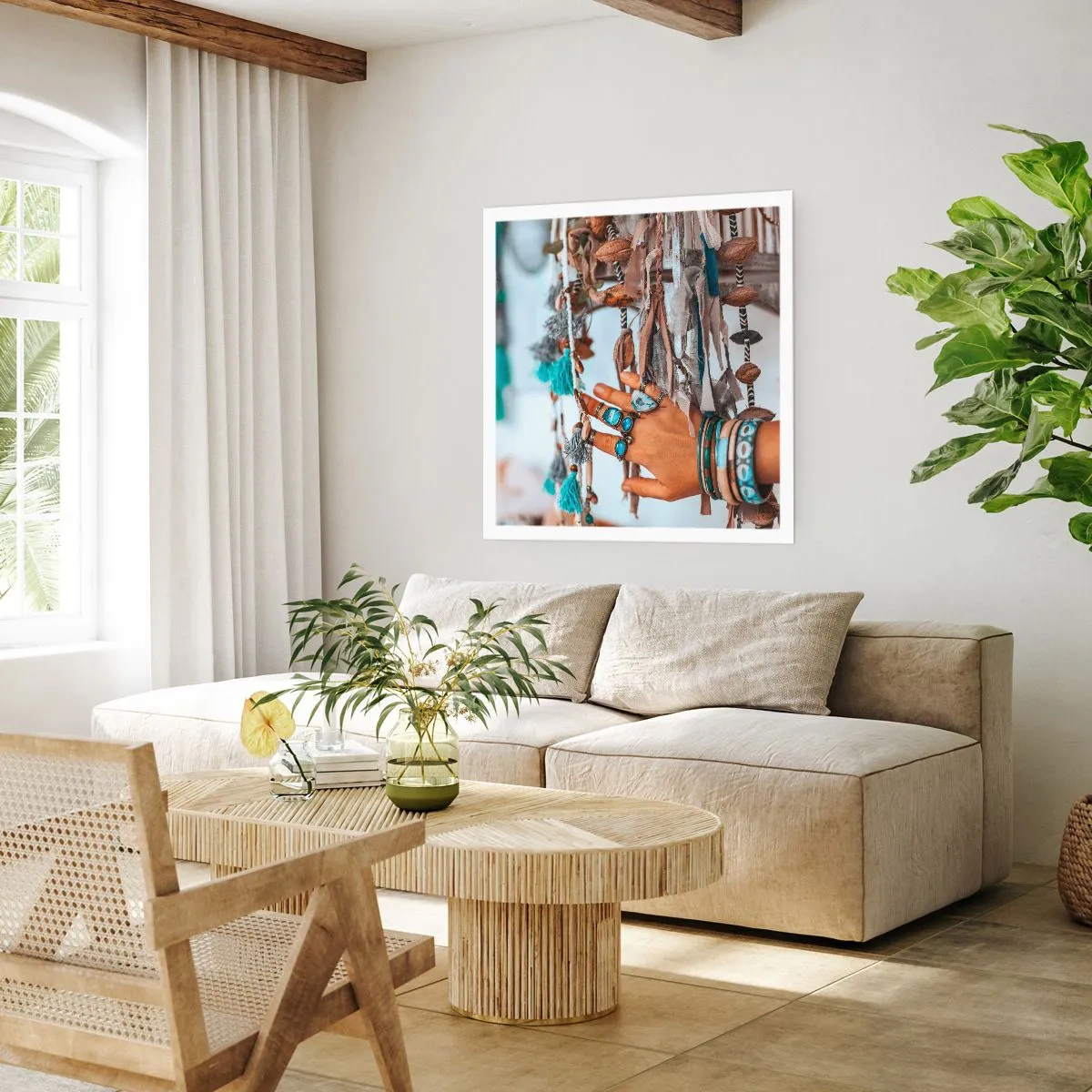 Póster - Tesoros locales - 40x40 cm