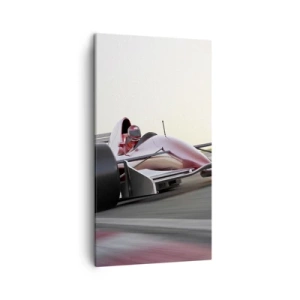 Cuadro sobre lienzo - Impresión de Imagen - Siempre el ganador - 45x80 cm