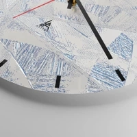 Esfera sin numeración, con rayas