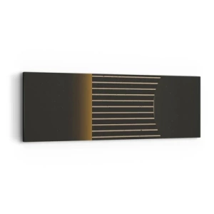 Cuadro sobre lienzo - Impresión de Imagen - Explorar la oscuridad - 90x30 cm