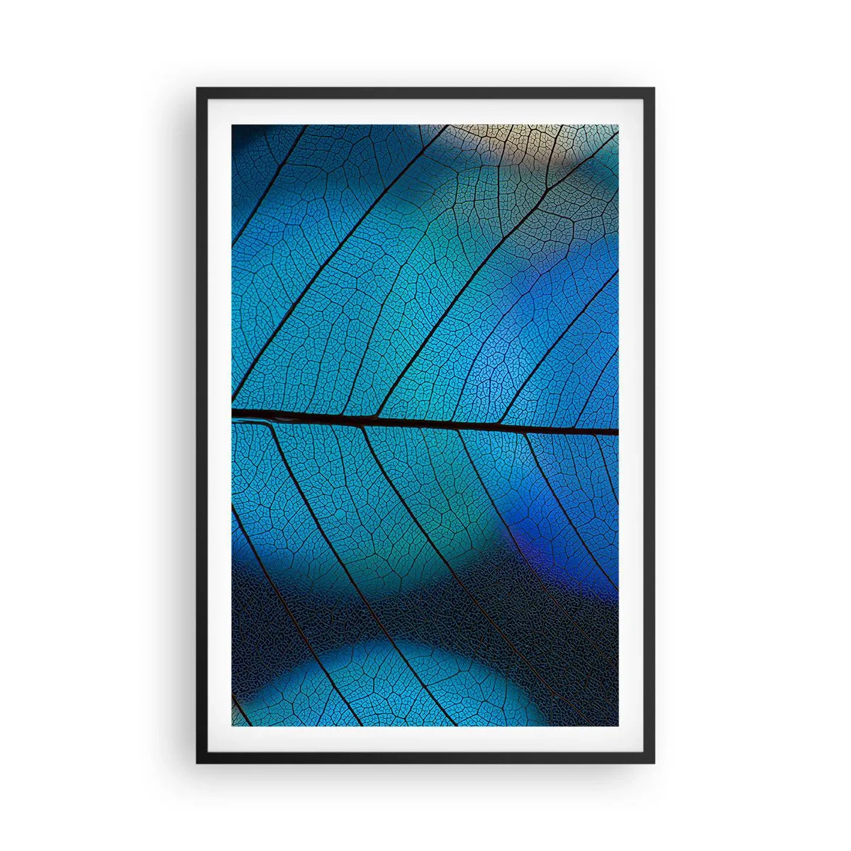 Póster en marco negro - Construcción intrincada - 61x91 cm