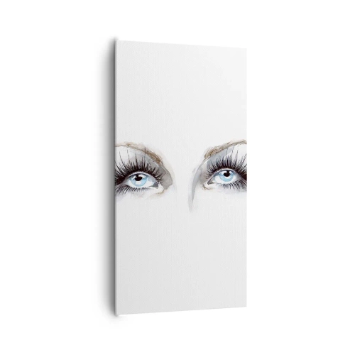 Cuadro sobre lienzo - Impresión de Imagen - ¿Los ojos de un ángel? - 65x120 cm