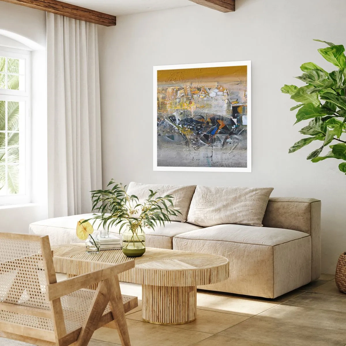 Póster - Todo se pondrá en su sitio - 30x30 cm