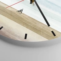 Esfera sin numeración, con rayas