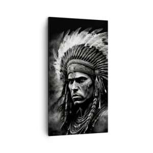 Cuadro sobre lienzo - Impresión de Imagen - Líder y guerrero - 45x80 cm