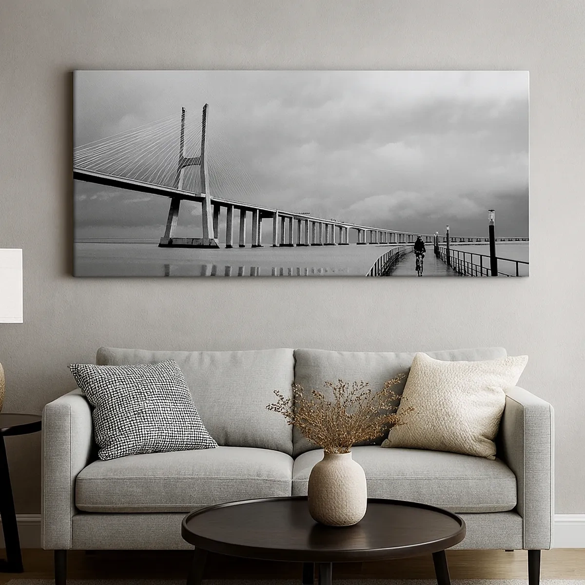 Cuadro sobre lienzo - Impresión de Imagen - A cada uno lo suyo - 30x30 cm