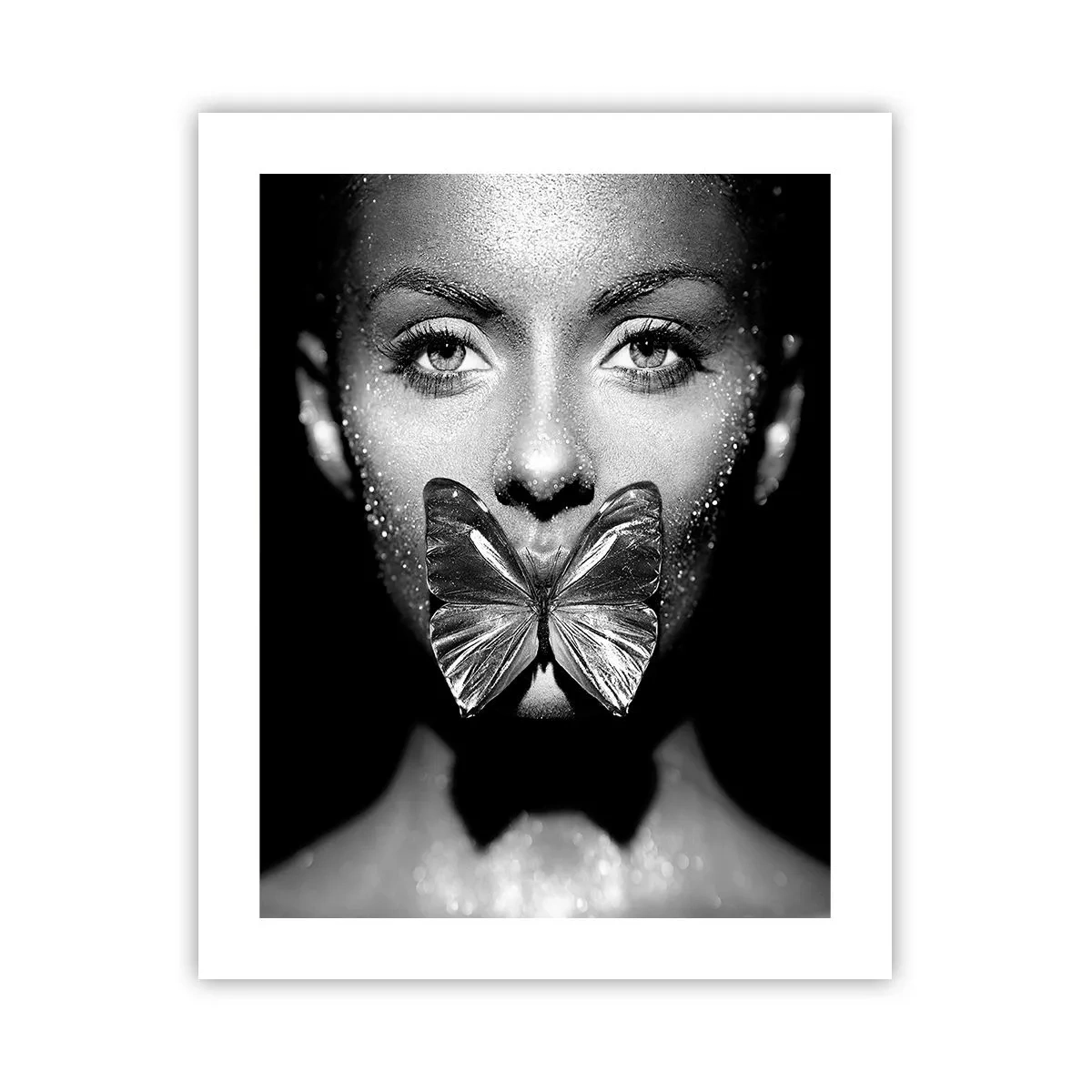 Póster - Beso de mariposa - 40x50 cm