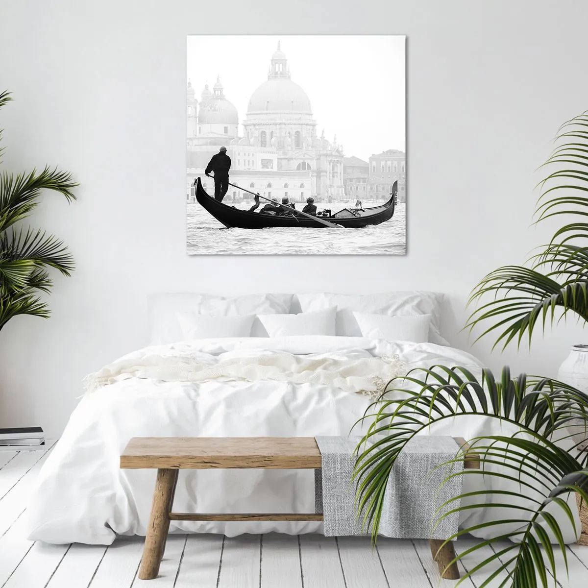 Cuadro sobre lienzo - Impresión de Imagen - Un viaje a la fuente de la belleza - 40x40 cm