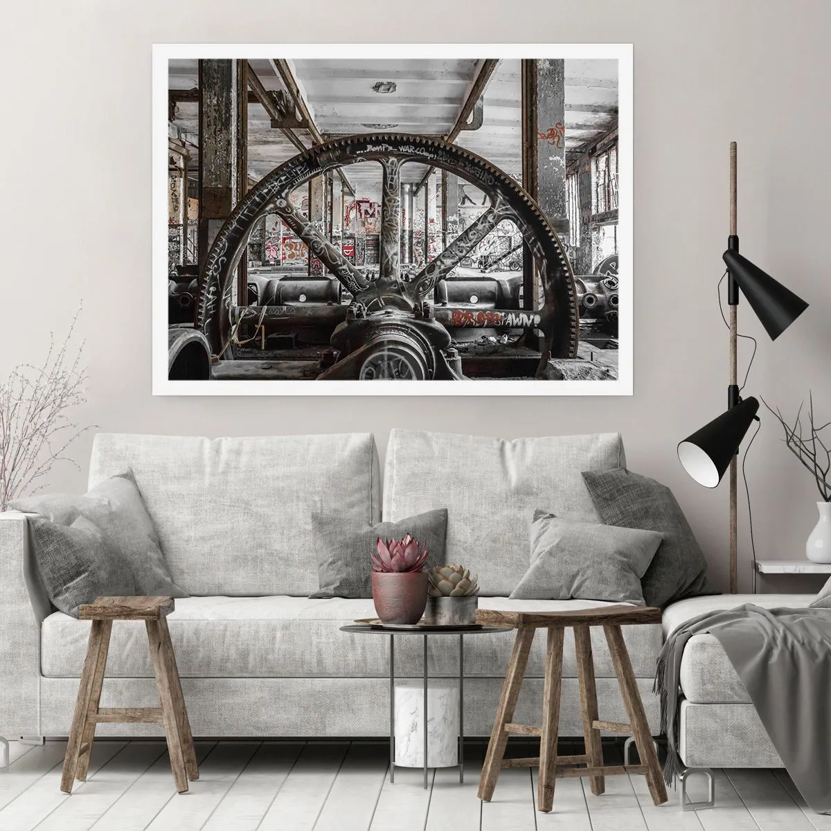 Póster - La vida secreta de una fábrica - 91x61 cm