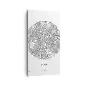 Cuadro sobre lienzo - Impresión de Imagen - Anatomía de Roma - 65x120 cm