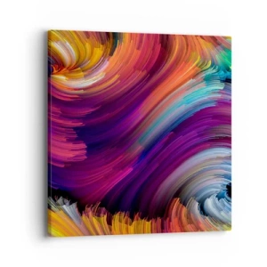 Cuadro sobre lienzo - Impresión de Imagen - El comienzo de un nuevo mundo - 40x40 cm