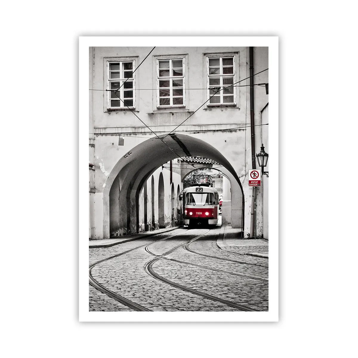 Póster - A través del laberinto urbano - 70x100 cm