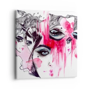 Cuadro sobre lienzo - Impresión de Imagen - , - 30x30 cm