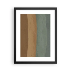 Póster en marco negro - Composición horizontal - 30x40 cm