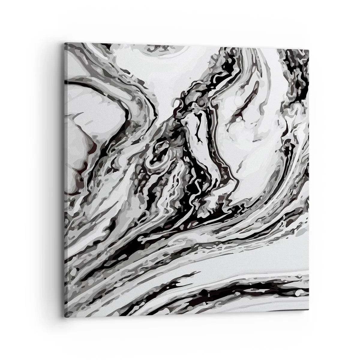 Cuadro sobre lienzo - Impresión de Imagen - Al principio existía el caos - 70x70 cm