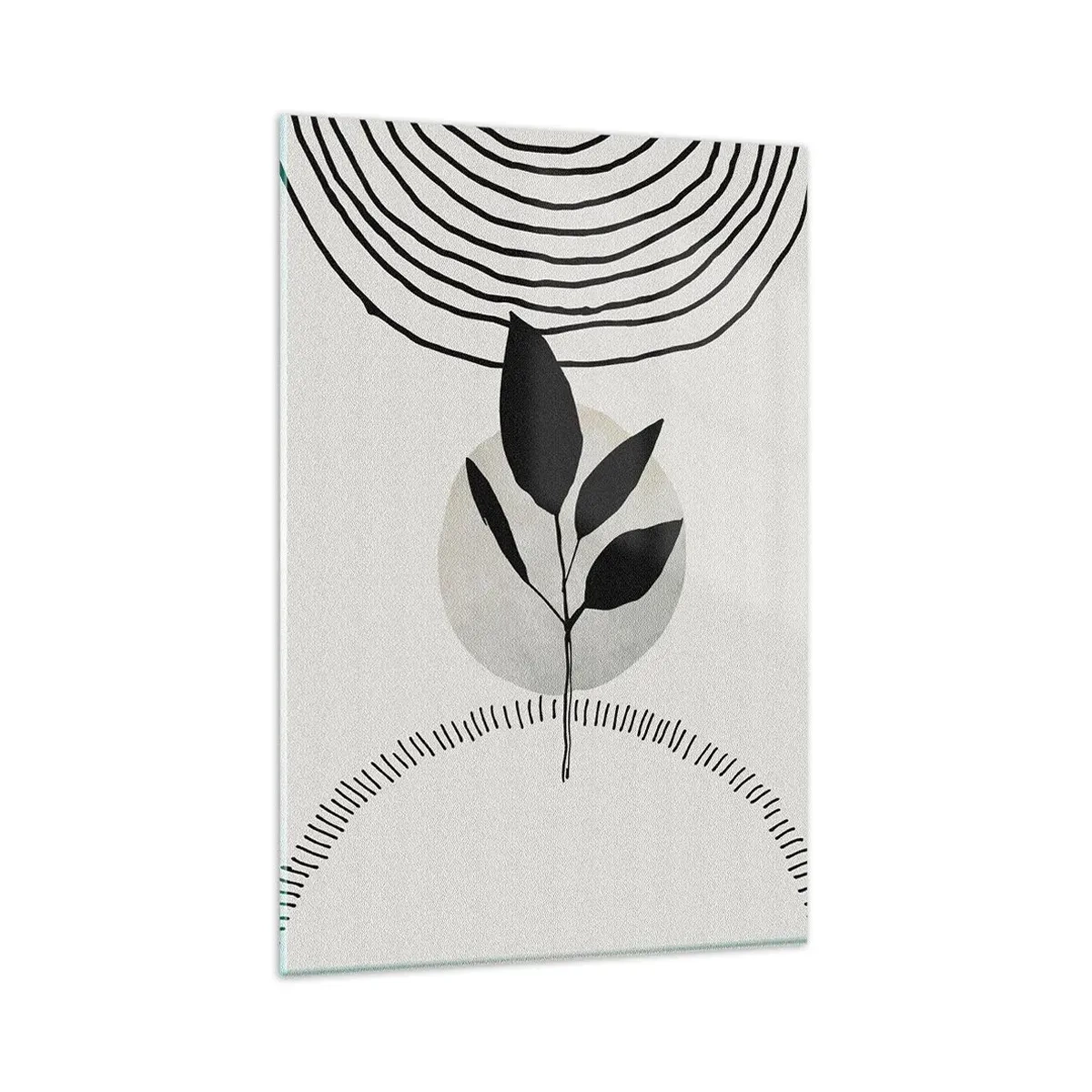 Cuadro sobre vidrio - Impresiones sobre Vidrio - Composición: los rituales de la naturaleza - 80x120 cm