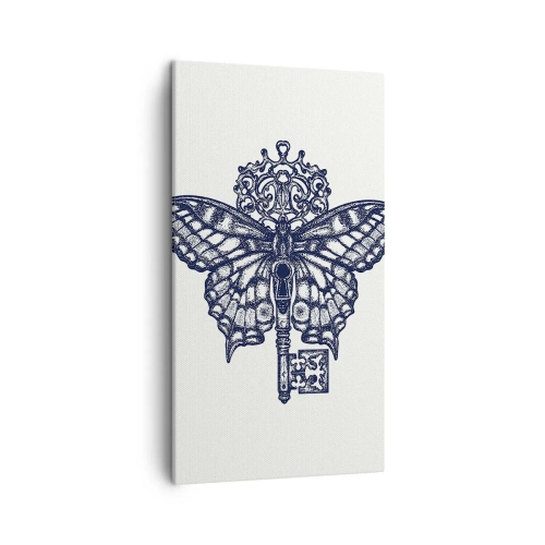 Cuadro sobre lienzo - Impresión de Imagen - Todos los secretos del corazón - 45x80 cm