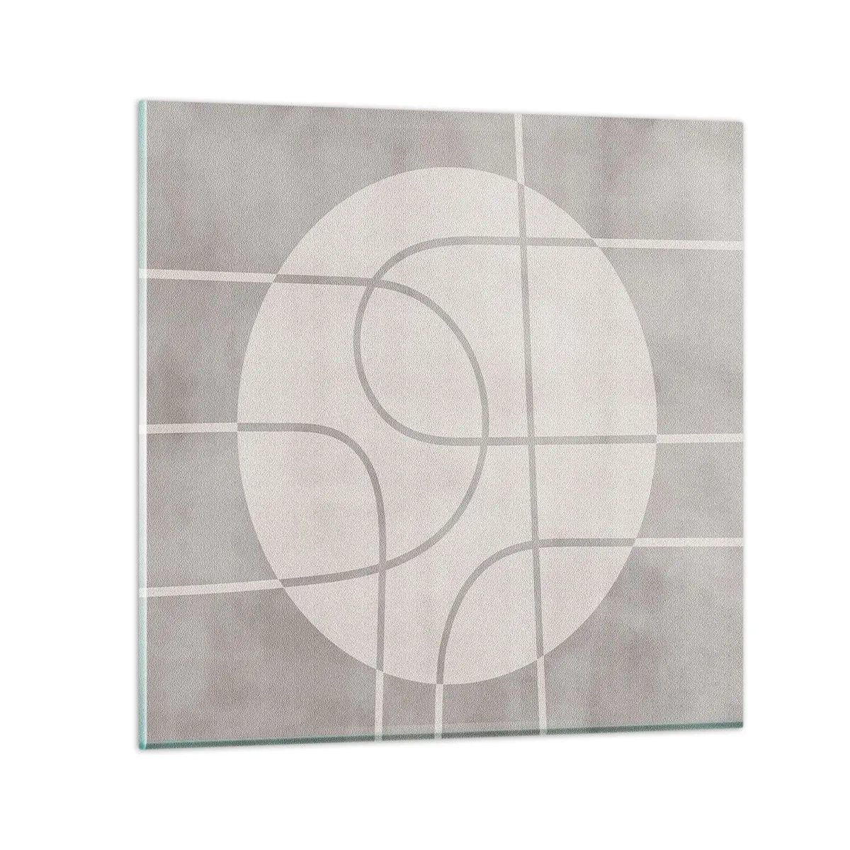 Cuadro sobre vidrio - Impresiones sobre Vidrio - Circular y rectilíneo - 60x60 cm