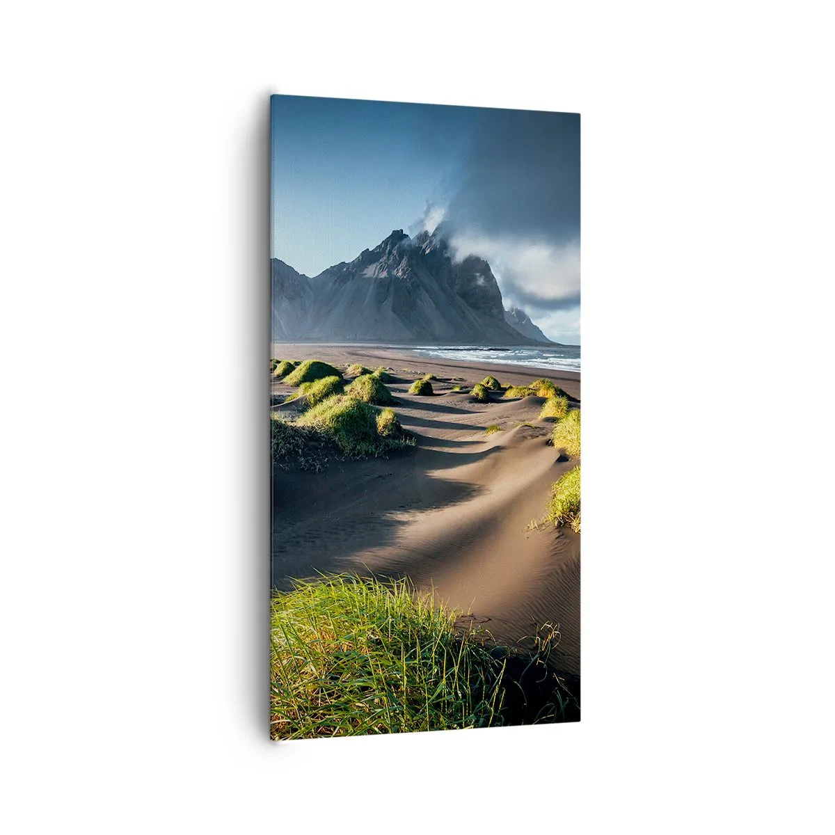 Cuadro sobre lienzo - Impresión de Imagen - Armonía de los elementos - 65x120 cm