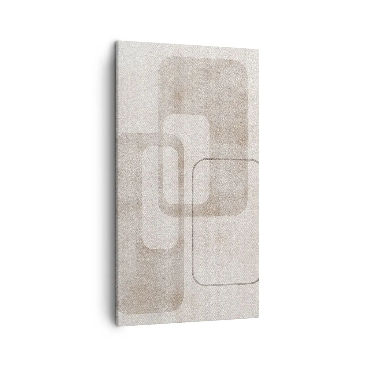 Cuadro sobre lienzo - Impresión de Imagen - Fuga geométrica - 45x80 cm