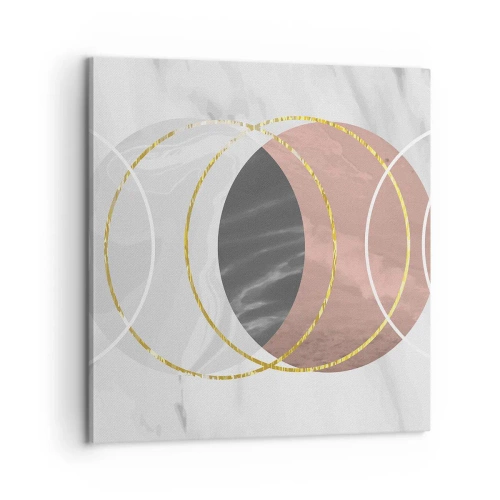 Cuadro sobre lienzo - Impresión de Imagen - Música de las esferas - 60x60 cm