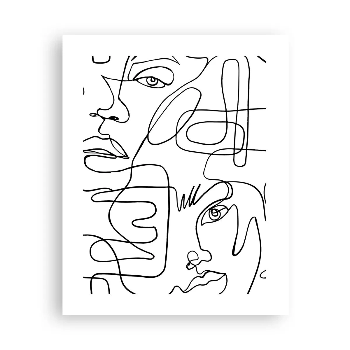 Póster - Entre emociones enredadas - 40x50 cm