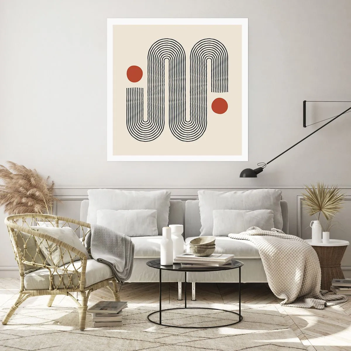 Póster - De principio a fin - 40x40 cm