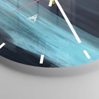 Esfera sin numeración, con rayas