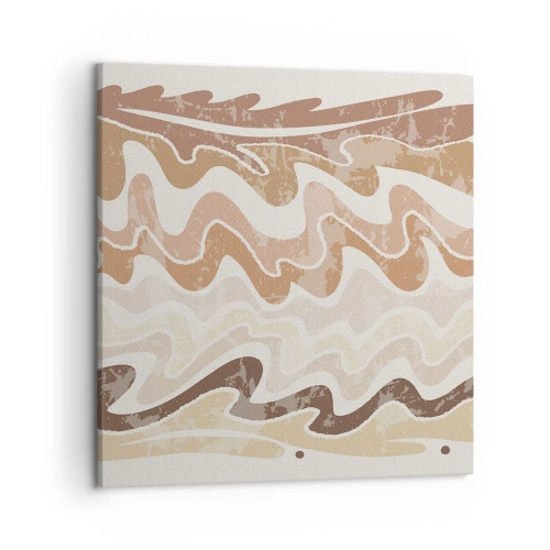 Cuadro sobre lienzo - Impresión de Imagen - Buena energía - buenas emociones - 50x50 cm