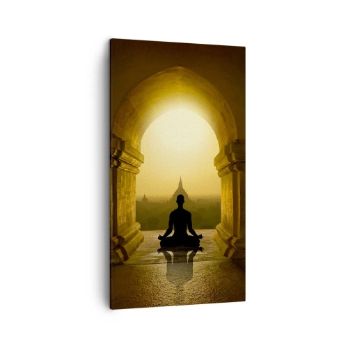 Cuadro sobre lienzo - Impresión de Imagen - Armonía total - 45x80 cm