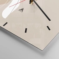 Esfera sin numeración, con rayas