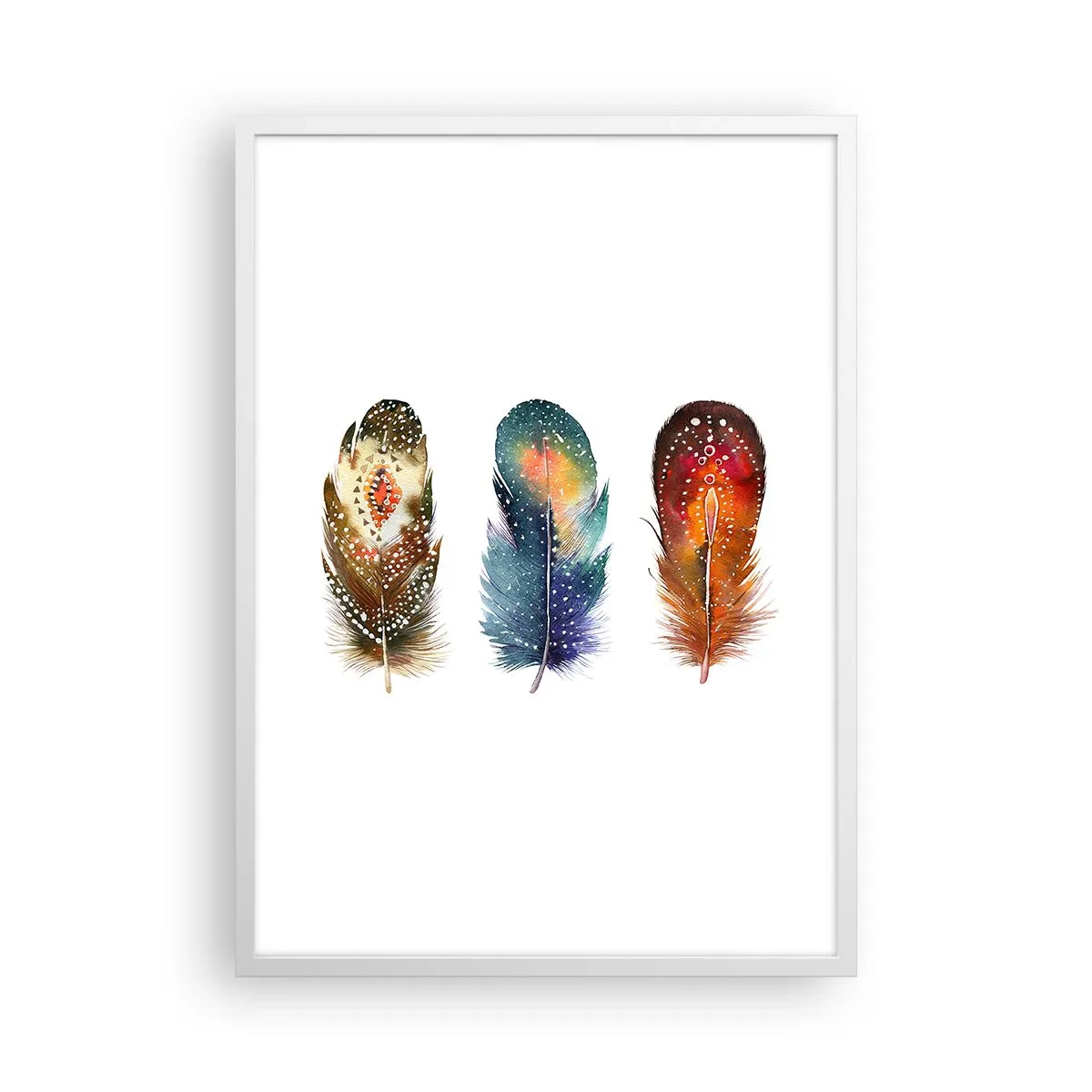 Póster en marco blanco - Rituales, ceremonias, secretos - 50x70 cm