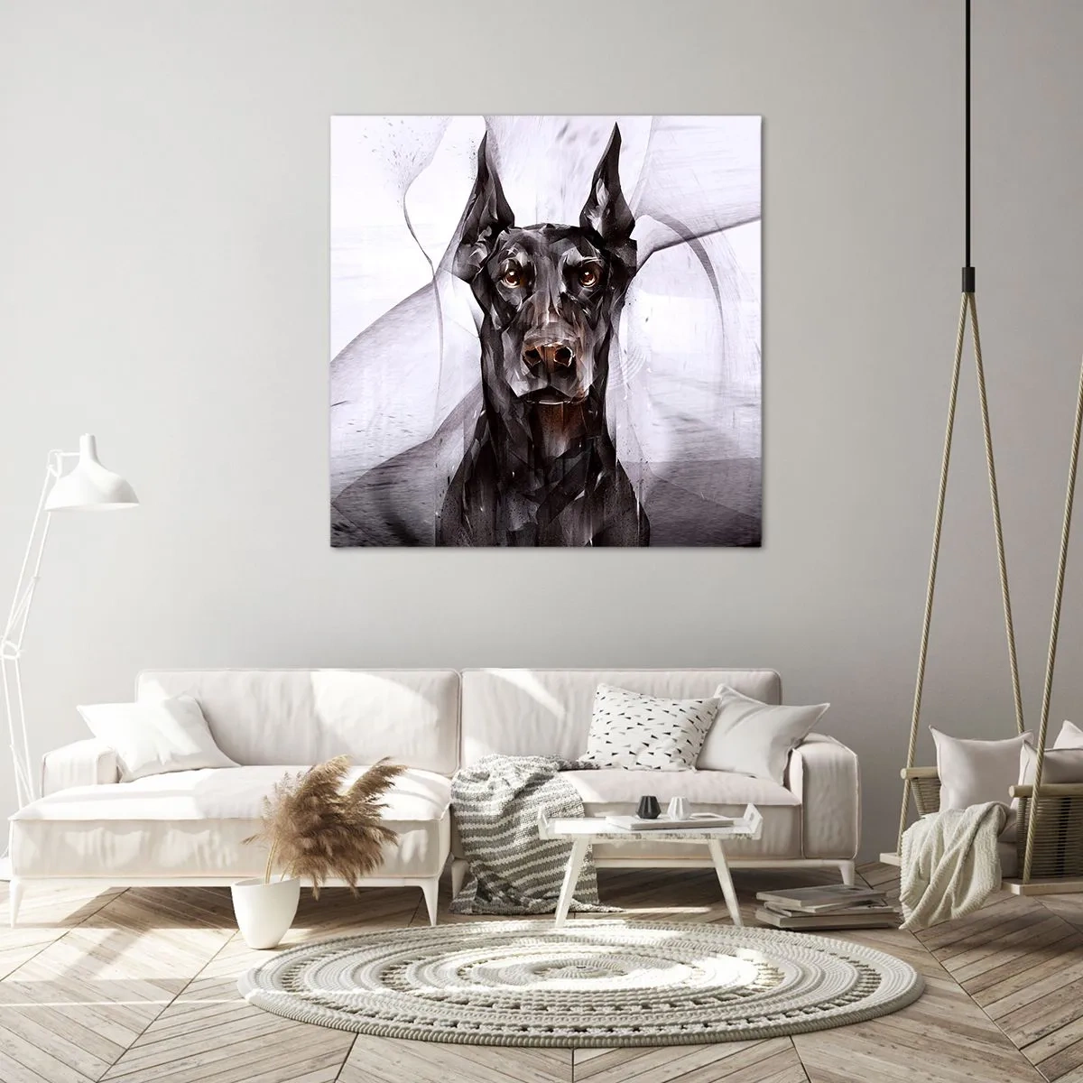 Cuadro sobre lienzo - Impresión de Imagen - Nacido noble - 50x50 cm