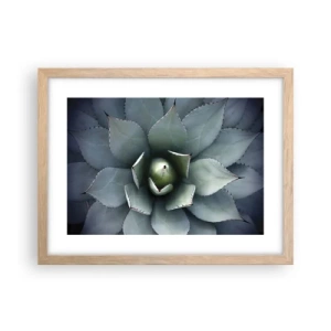 Póster en marco roble claro - Perfección natural - 40x30 cm